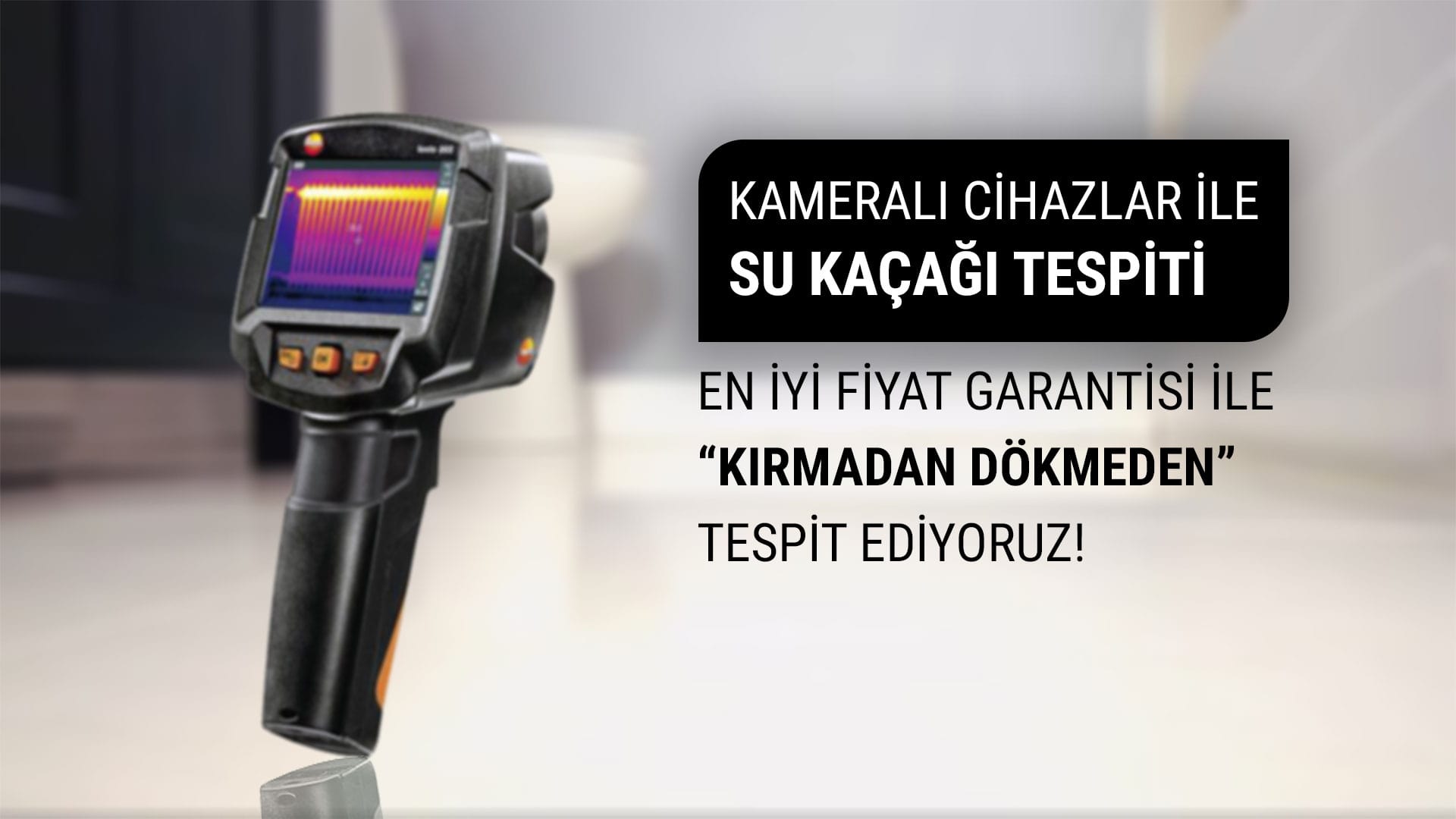 Konak Su Kaçağı Tespiti